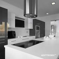Set of 6 dimmable LED downlights Modesto 5 Watt 4000K neutral white tiltable IP20