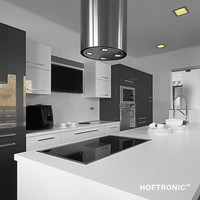 Set of 6 dimmable LED downlights Modesto 5 Watt 2700K warm white tiltable