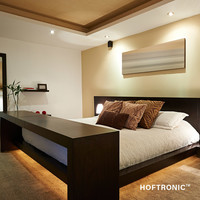 Set van 20 dimbare LED inbouwspots Bari RVS GU10 5 Watt 2700K IP65 waterdicht incl. afstandsbediening