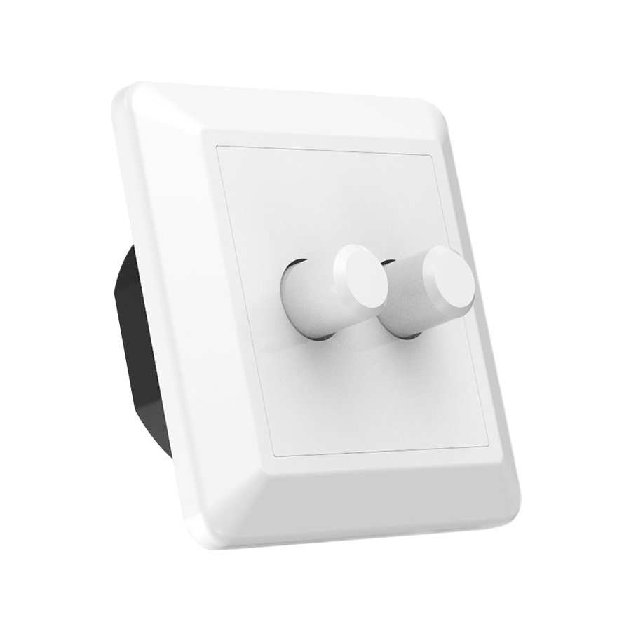 LED Duo dimmer fase afsnijding 2x100W maximaal