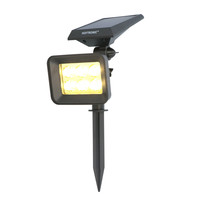 Reno LED Solar Tuinspot 3000K warm wit IP65 Spatwaterdicht Prikspot Grondspot