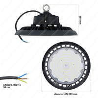 LED High bay 100W 6000K IP65 Philips LumiLEDs 140lm/W Powered by Hoftronic - 5 year warranty