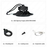 LED High bay 100W IP65 Dimmable 6400K 160lm/W Samsung Powered 5 year warranty