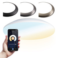 LED Smart Bulkhead WiFi + Bluetooth 25W CCT - 2600lm - IK10 - Ø38 cm - White - IP65