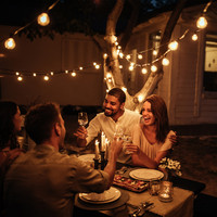 LED Lichterkette Glühbirnen - LED String Light - 20 Milchige LEDs - 10m - IP44