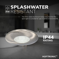 LED Inbouwspot Pavo - RVS - 3 Watt - 2700K - 260lm - Ø69 mm - Zeer dun 12mm
