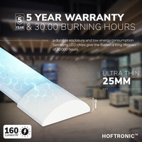 LED Unterbauleuchte 120 cm 30W 4000K 4800lm Samsung 5 Jahre Garantie