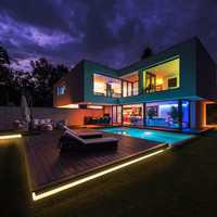 Dimbare LED Strip 10m - Lichtslang 3000K - 180 LEDs/m - IP65 - Plug & Play - SMD 2835 - Flex180 Series