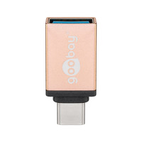 USB 3.2 GEN 1 (USB3.0) USB-C stekker - USB-A (F) naar USB-C (M) - 5Gbit/s - USB adapter