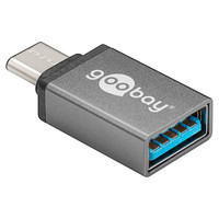 USB 3.2 GEN 1 (USB3.0) USB-C stekker - USB-A (F) naar USB-C (M) - 5Gbit/s - USB adapter
