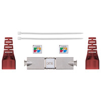 NET STP-Kupplung - CAT6/CAT6a - 250MHz - für Internetkabel - Ethernetkabel - CAT-Kabel - werkzeuglos
