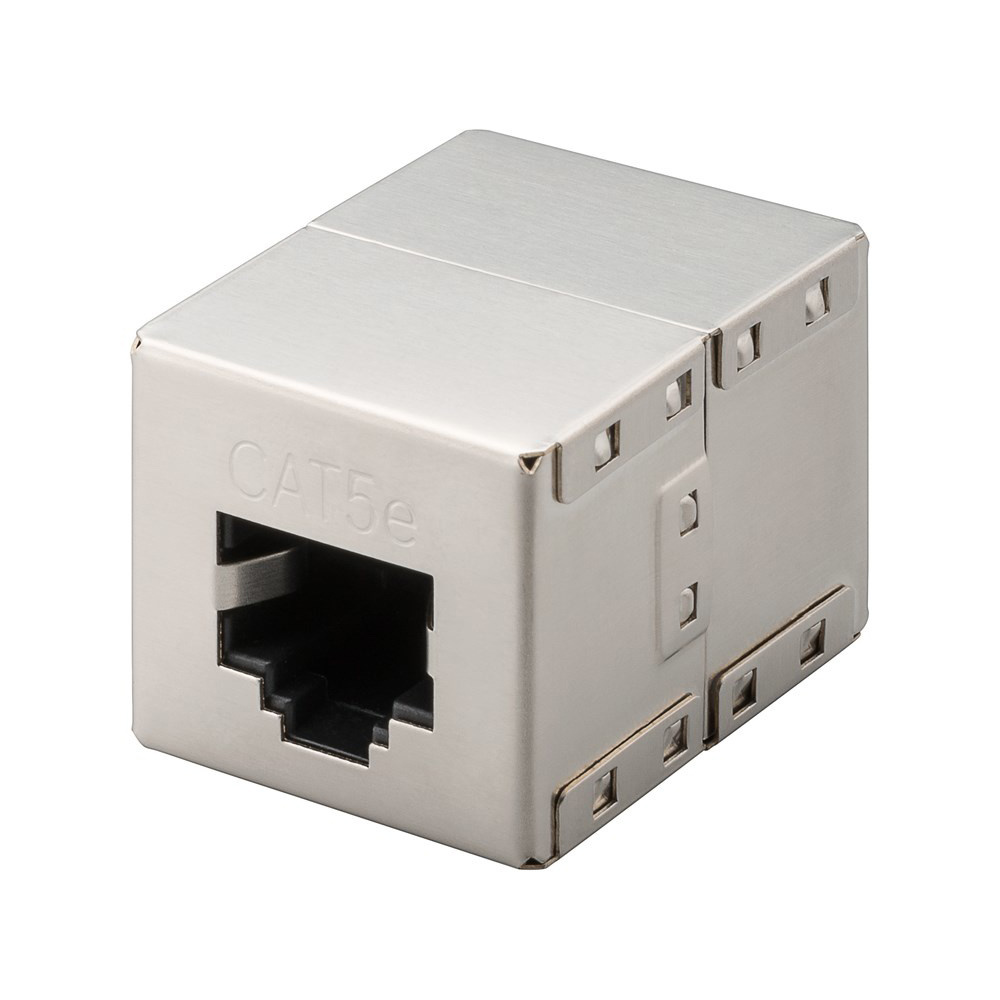 Goobay NET Modulair koppelstuk - CAT5e - RJ45 - keystone - voor internetkabels - ethernet kabel - CA