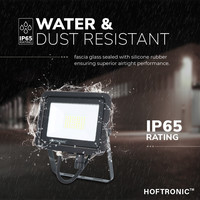 LED Floodlight 30 Watt 4000K Osram IP65 replaces 270 Watt 5 year warranty V2