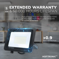 LED Fluter 50 Watt 4000K Osram IP65 ersetzt 450 Watt 5 Jahre Garantie V2