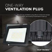 LED Floodlight 150 Watt 4000K Osram IP65 replaces 1350 Watt 5 year warranty V2