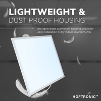 LED Panel - Dimmable - 60x60 cm - 36 Watt - 4500lm (125lm/W) - 6000K -Flicker-free - 5 year warranty