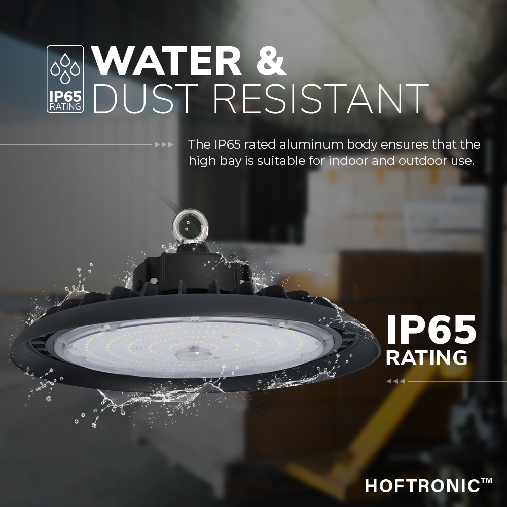LED High bay 200W 6000K IP65 140lm/W Powered by Hoftronic