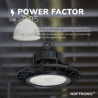 LED High bay 100W IP65 Dimmable 6400K 160lm/W Samsung Powered 5 year warranty