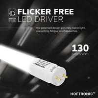 25x LED Leuchte 150 cm 24 Watt 3120lm 6000K IP20 130lm/W Flimmerfrei