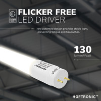 25x LED T8 Röhre 60 cm 9 Watt 1170lm 4000K Flimmerfrei 130lm/W