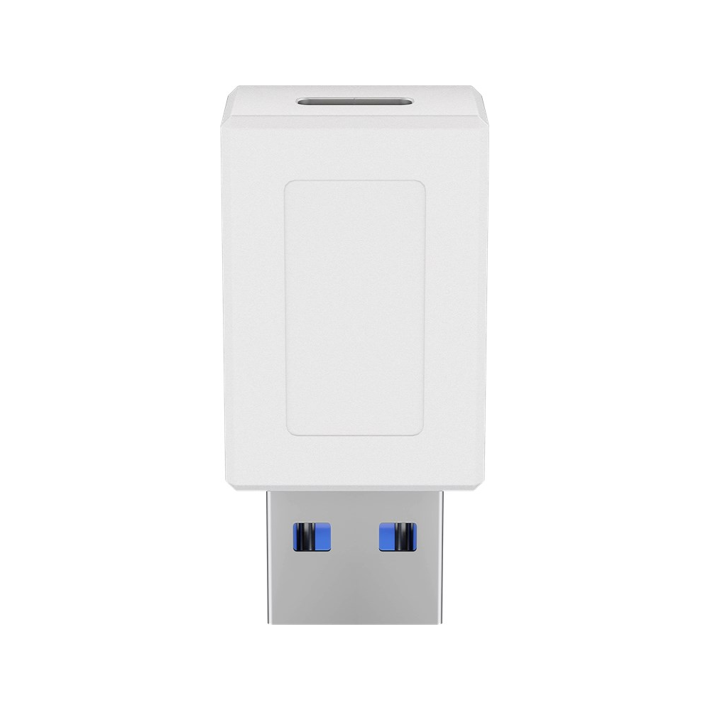 Goobay USB 3.2 GEN 1 (USB 3.0) Adapter USB C naar USB A 5Gbit s USB adapter USB C (F) naar USB A (M) adapter 5Gbit s GEN 1 wit