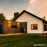 Douglas LED Wandleuchte Schwarz - IP65 wasserdicht - Dimmbar - Up & Down Licht ohne Leuchtmittel