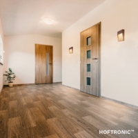 Satz von 4 dimmbare LED-Wandleuchte Logan Corten 6 Watt - 3000K - IP54 - Inkl. Dimmer mit Fernbedienung