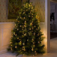 Lichtschutztuch - 150 LEDs - Extra warm weiß - 1.8 Meter - Weinachtslichter - Weihnachtsbaumbeleuchtung