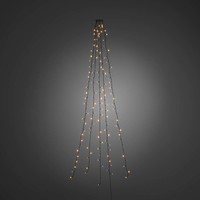 Lichtschutztuch - 150 LEDs - Extra warm weiß - 1.8 Meter - Weinachtslichter - Weihnachtsbaumbeleuchtung