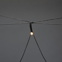 Outdoor lighting net - 32 LEDs - 1 x 1 meter - 2300K amber - IP44 waterproof - Outdoor Christmas lights - Net lighting