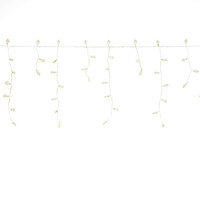 Lichtgordijn voor buiten - 200 LEDs - Extra warm wit - 5 meter - Kerstverlichting
