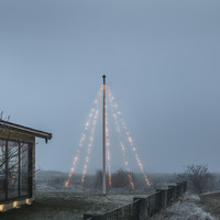 Fahnenmastbeleuchtung - 500 LEDs - 8 Meter