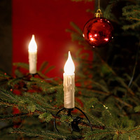 Kaarsverlichting voor binnen - 20 kaarsen - Warm wit - 13 meter - Kerstverlichting - Kerstboomverlichting
