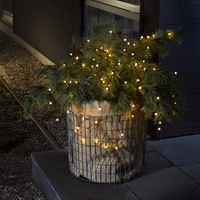 Batteriebetriebene Weihnachtsbeleuchtung - 80 LEDs - 8 Meter