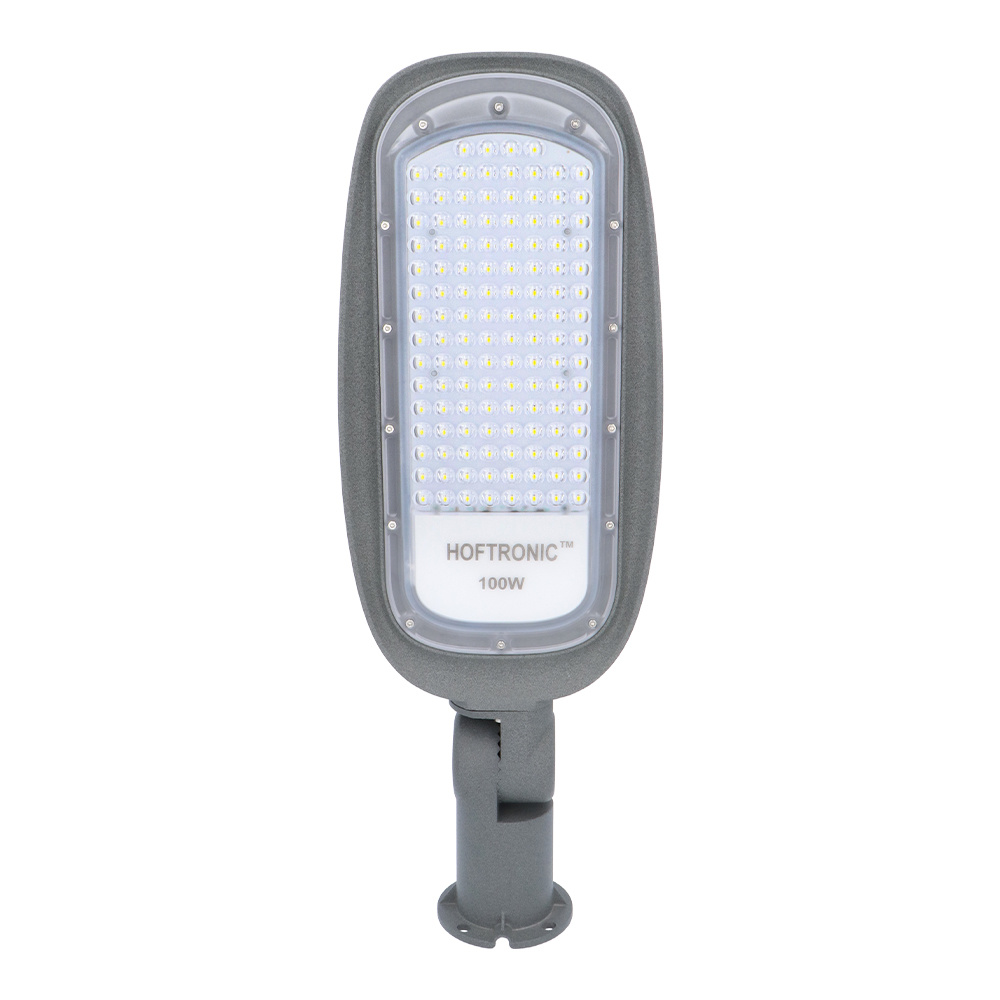 HOFTRONIC™ LED Straatlamp - 100 Watt - 11.000lm - 4000K - IP65 - IK08 - Flikkervrij - Lumileds - 5 jaar garantie