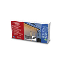 Lichtgordijn voor buiten - 184 LEDs - Extra warm wit - 6 meter - Dimbaar - Multifunctioneel - Kerstverlichting