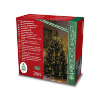 Indoor light shroud - 200 LEDs - Warm white - 2.4 meters - Christmas lights - Christmas tree lights