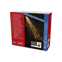 Indoor and outdoor cluster lights - 8 functions - 960 LEDs - 2100K Amber - 7.2 metres - Christmas lights - IP44 - Incl. Transformer