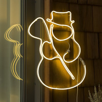 Kerstfiguur voor buiten - Sneeuwman - 288 LEDs - 47 cm hoog