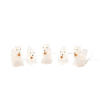 Outdoor Weihnachtsfigur - 5 Eichhörnchen - 40 LEDs - 12 cm hoch