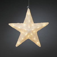 Kerstster voor buiten - 40 LEDs - 40 x 40 cm