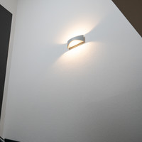 Lowa LED wandlamp - 3000K warm wit - 6 Watt - Up & down light - IP54 voor binnen en buiten - Moderne muurlamp - Tweezijdig - Grijs