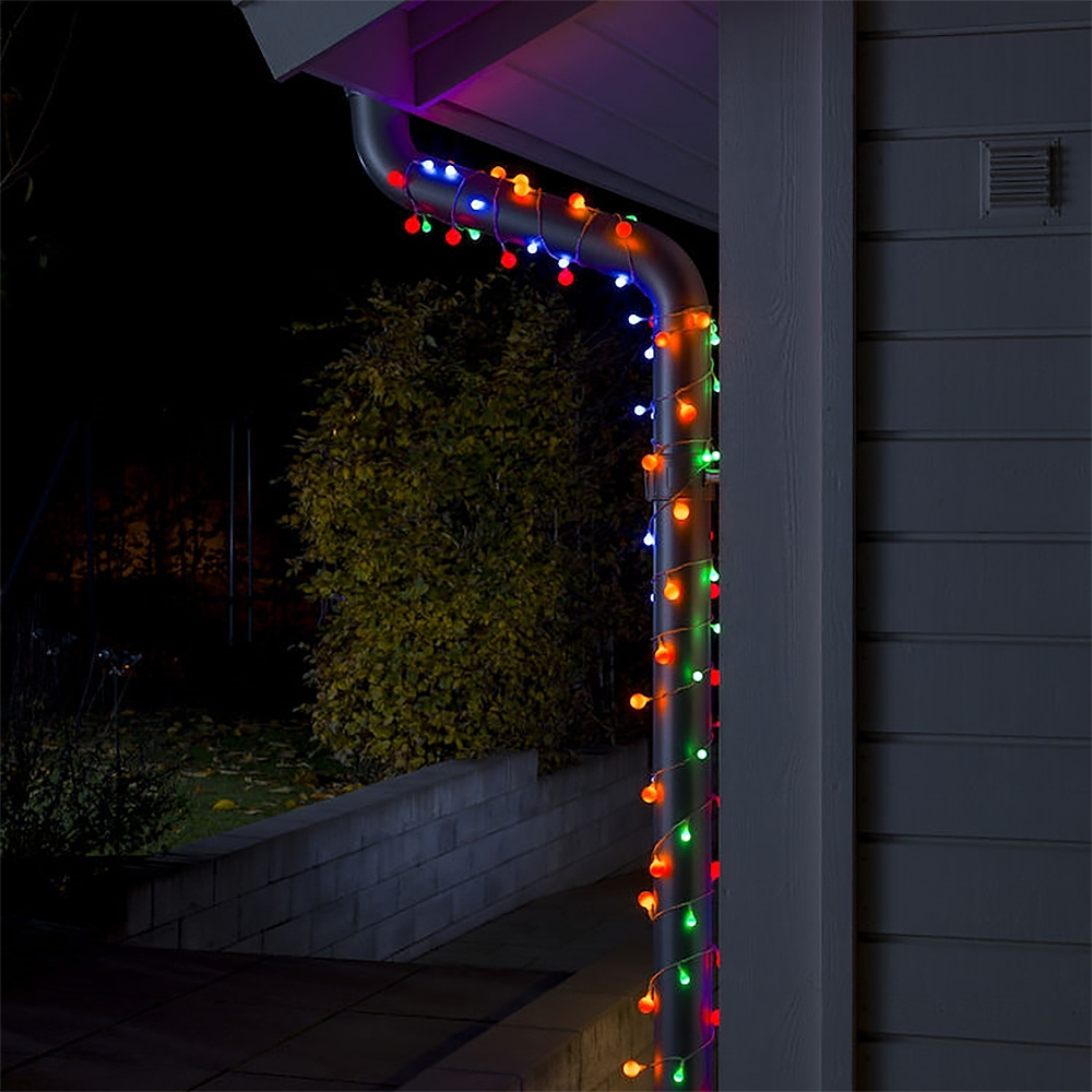Konstsmide RGB Kleuren lichtsnoer voor buiten - 80 LEDs - 6 meter - kerstverlichting