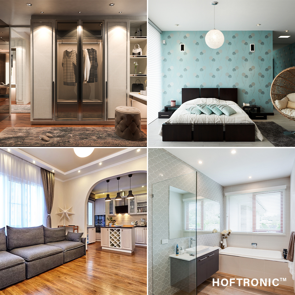 Dimbare LED inbouwspot Vegas GU10 5 Watt 2700K IP44 afbeelding