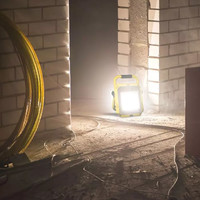 LED-Baulampe mit Stecker - 4000 Lumen - 50 Watt - 6400K - Samsung LED-Chip