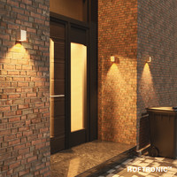 Marion - Dimmable LED wall lamp cube - GU10 excl. light source - IP65 - White- Indoor and outdoor - 3 years guarantee