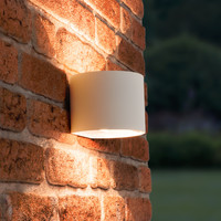 Denver LED Wandlamp - Up & Down - 6 Watt - Dimbaar - IP54 waterdicht voor buiten - 3000K Warm wit - Wit - Voor woonkamers, badkamers, gevels, slaapkamers, hallen en binnenruimtes