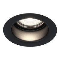 Mari LED inbouwspot - 5 Watt - Daglicht wit 6000K - Verwisselbare GU10 - Dimbaar - voor binnen en buiten - Zwart