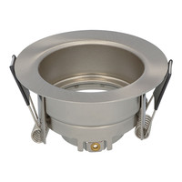 Mari LED recessed spotlight fixture stainless steel including GU10 fitting IP65 splashproof 2 years warranty