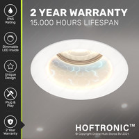 3x Mari LED inbouwspot - 5 Watt - Neutraal wit 4000K - Verwisselbare GU10 - Dimbaar - voor binnen en buiten - Wit